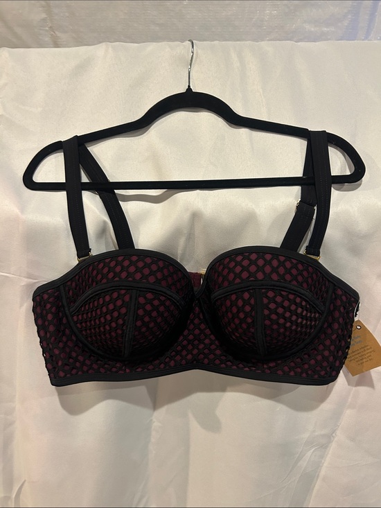 Swimsuits For All Other - Swimsuits For All Maroon and Black Top size 16